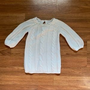 White Sparkly sweater tunic